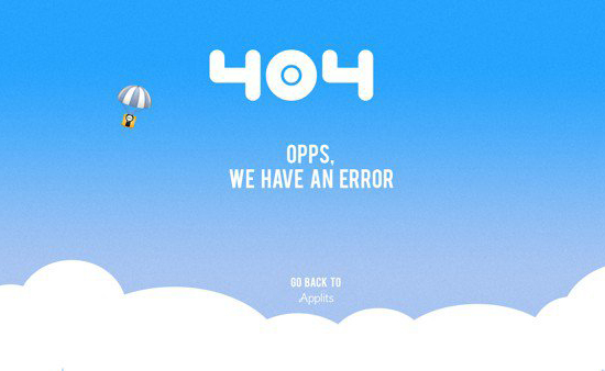 thiết kế website sáng tạo cho trang lỗi 404